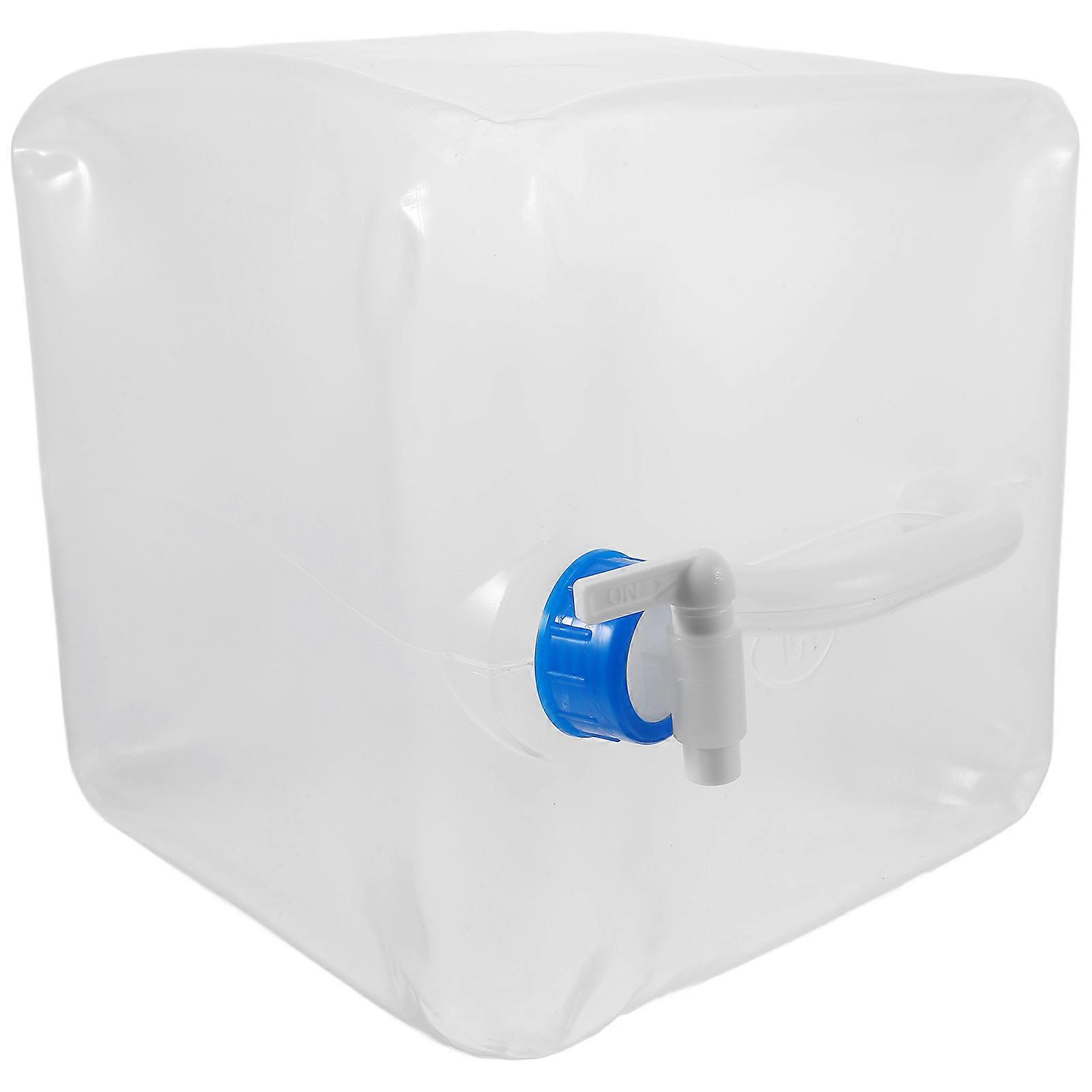 Collapsible Water Container for Storage Use with Large Capacity Water Jug 15L