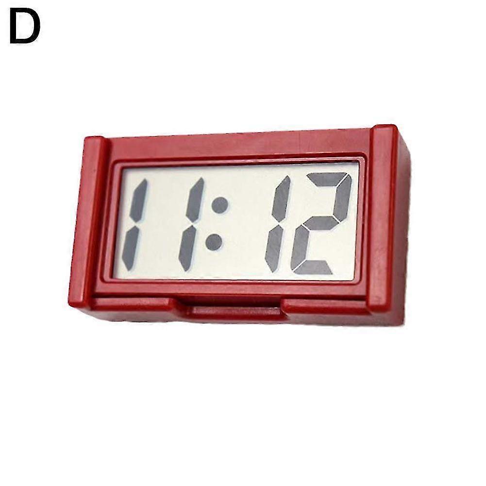 Mini Digital Clock Decorative Large Screen Car Clock Mini Clocks Dashboard