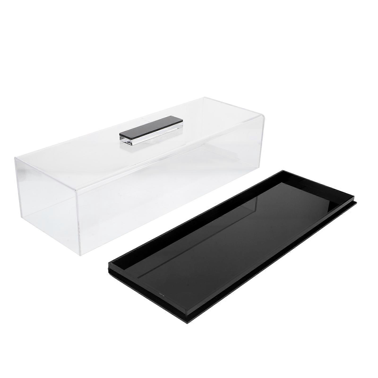 Multifunctional Acrylic Cake Stand with Lid for Cake Serving 1 Piece