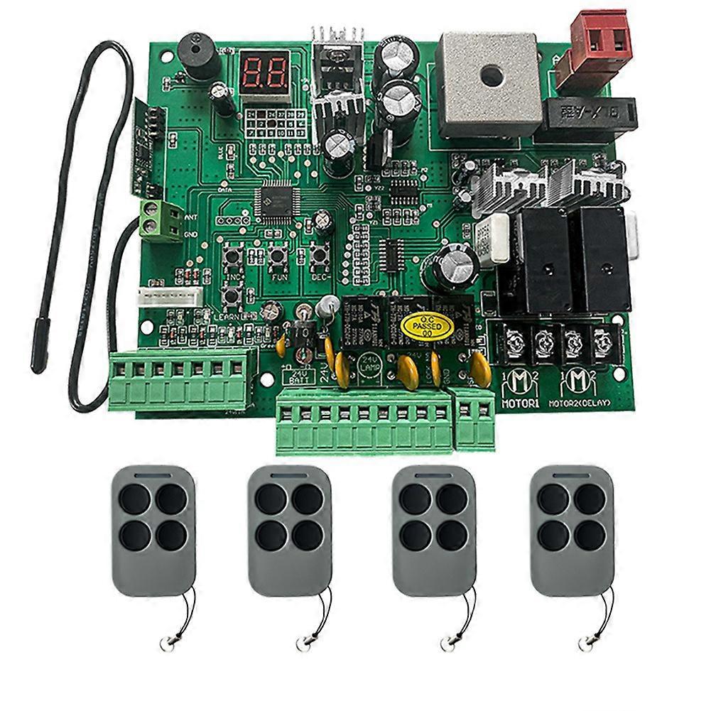 Universal DC 24V PCB Board for Automatic Double Arms Swing Gate Opener Control Board Panel Smart Control Center System C