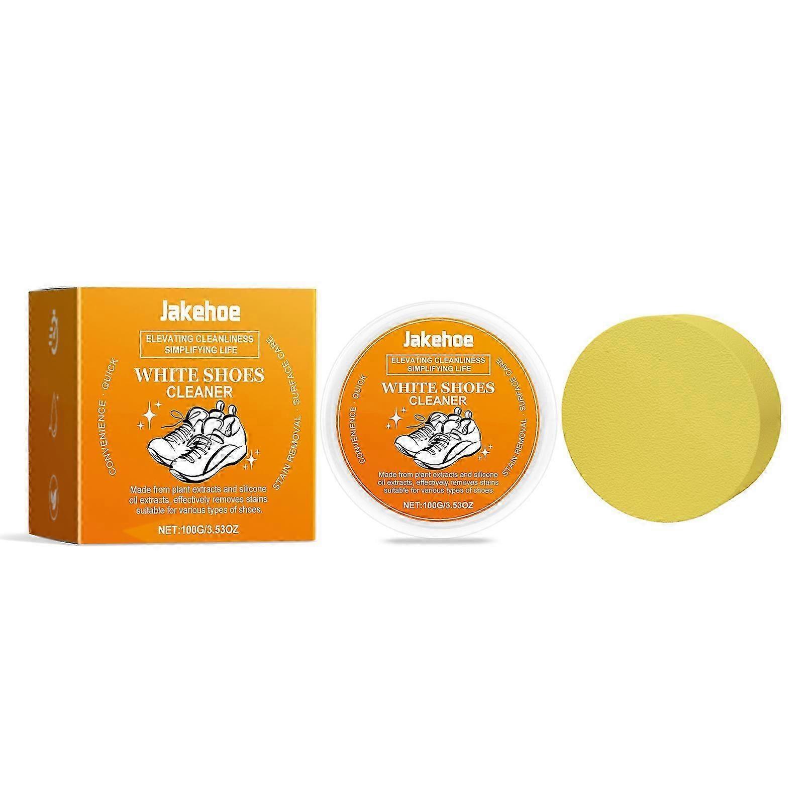 Multi-Functional Shoe Cleaning Cream - Wash-Free, Gentle Stain Remover for White, Canvas & Leather Shoes - Effortless Dirt & Scratch Removal with Coco