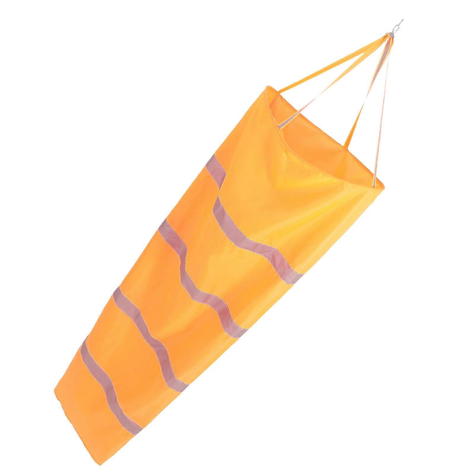 Wind Direction Indicator 4Pcs Outdoor Windsock Decor Indicate Wind Strength Cone For Traffic Warning And Site Construction