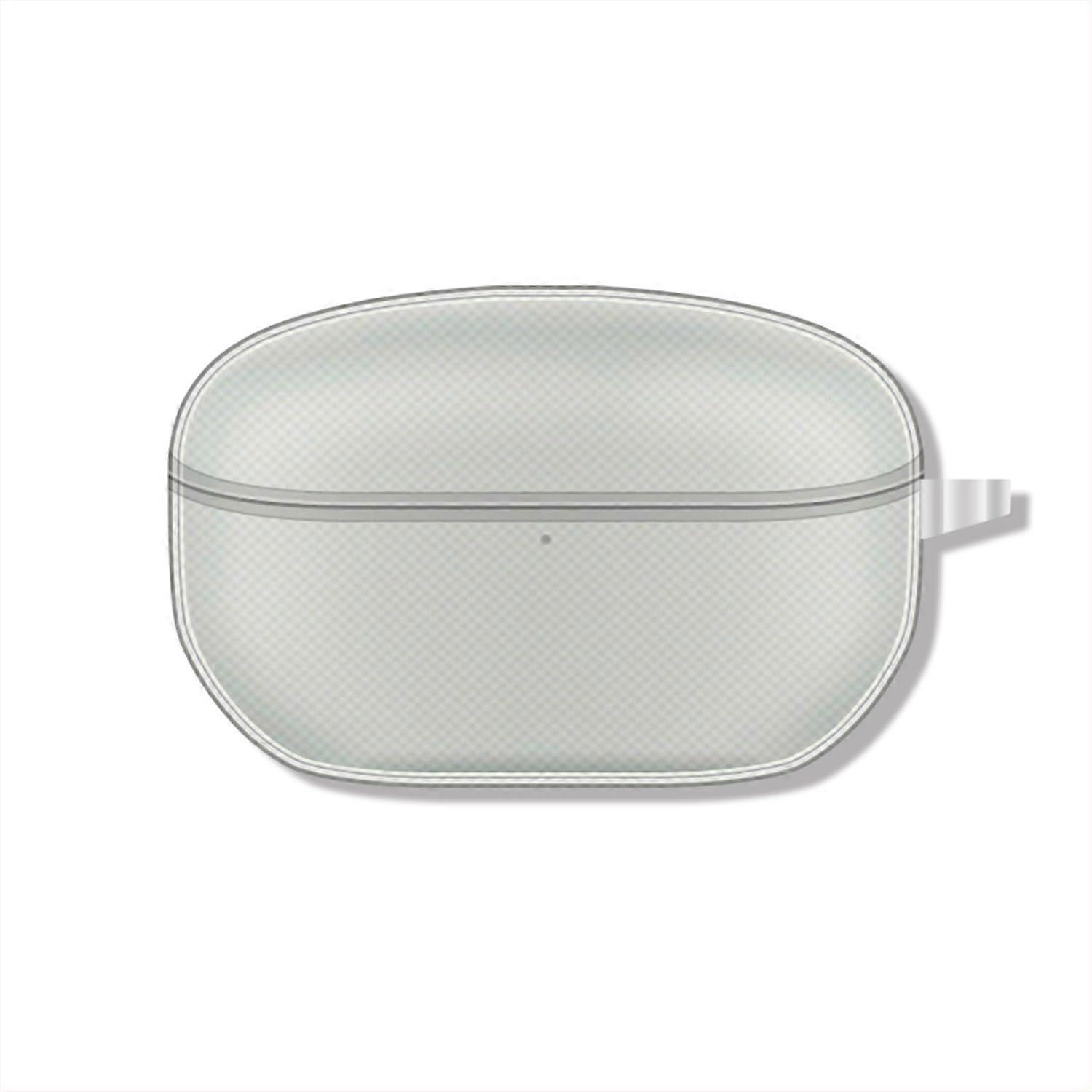 Sony WF1000XM5 Shockproof Transparent TPU Case With Keychain For Sony WF1000XM5