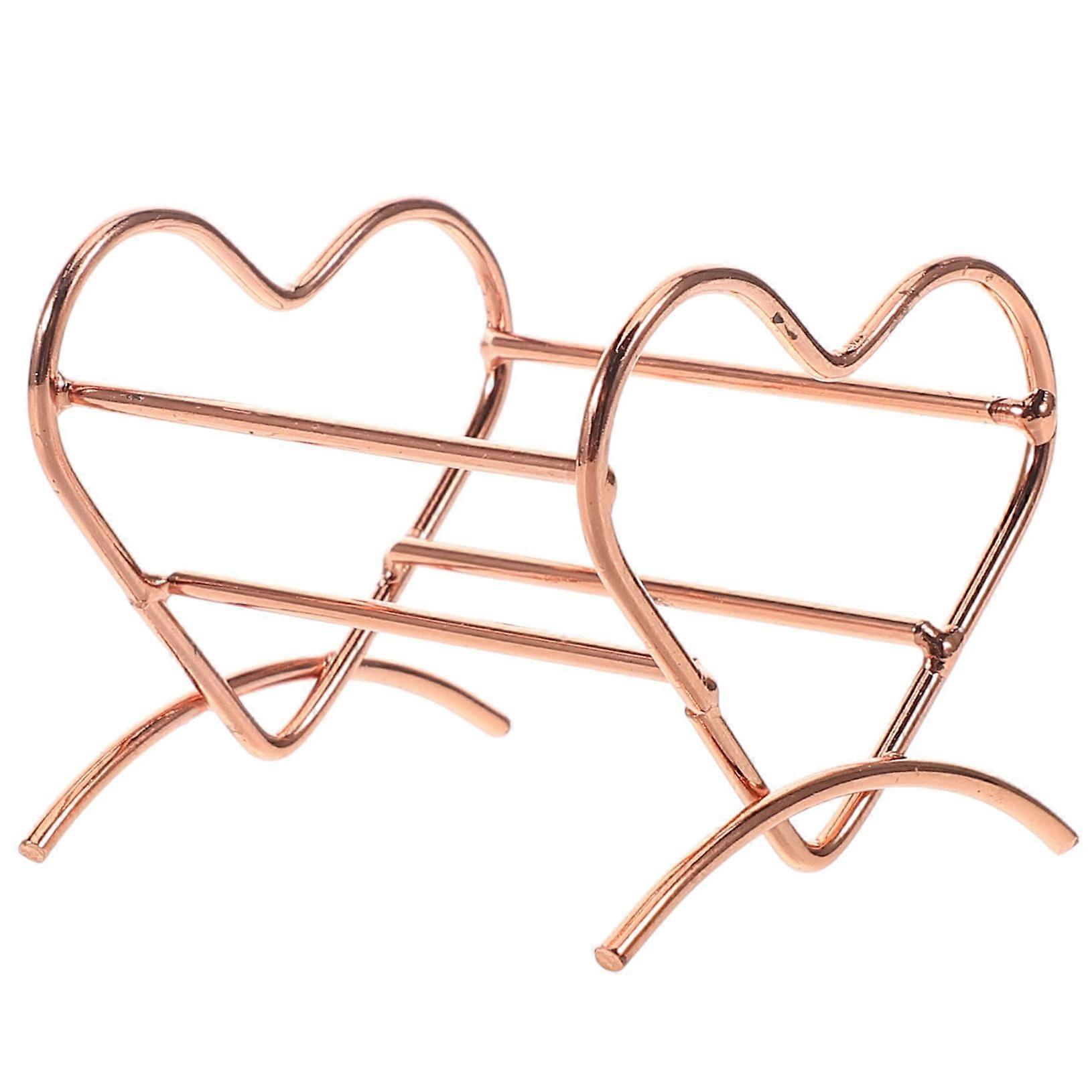 Beauty Sponge Holder Heart Shaped Makeup Sponge Storage Rack Compact Space Saving Easy Clean Design