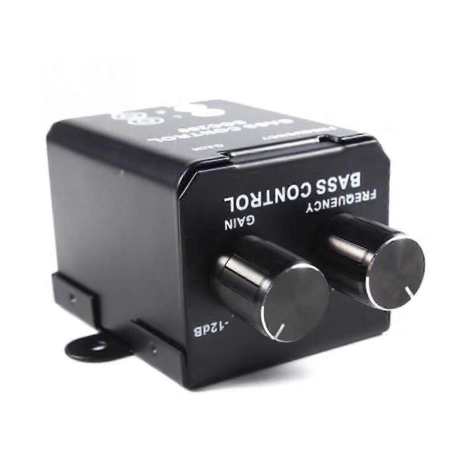 2025 Auto remote amplifier, subwoofer, sound controller, bass controller, bass controller, frequency regulator