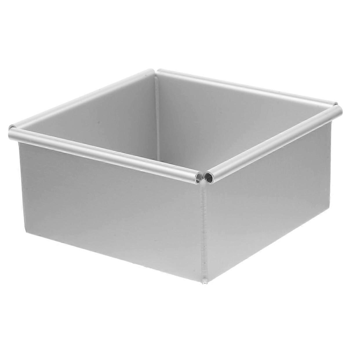 Square Aluminum Alloy Cake Pan with Removable Bottom, Nonstick LeakProof Deep Bakeware