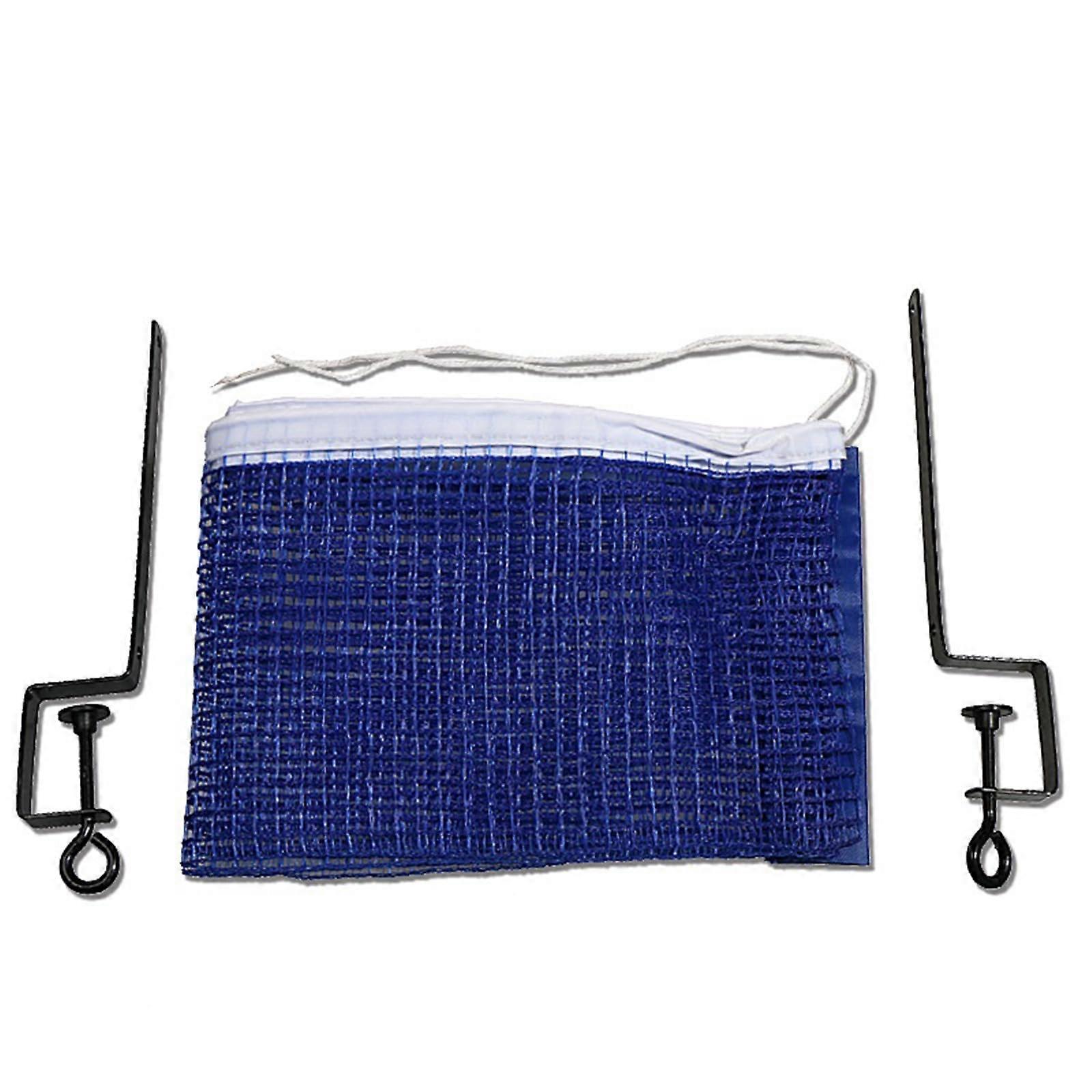 Table Tennis Net with Metal Bracket, Easy Clip Installation, Durable Mesh, Foldable for Practice