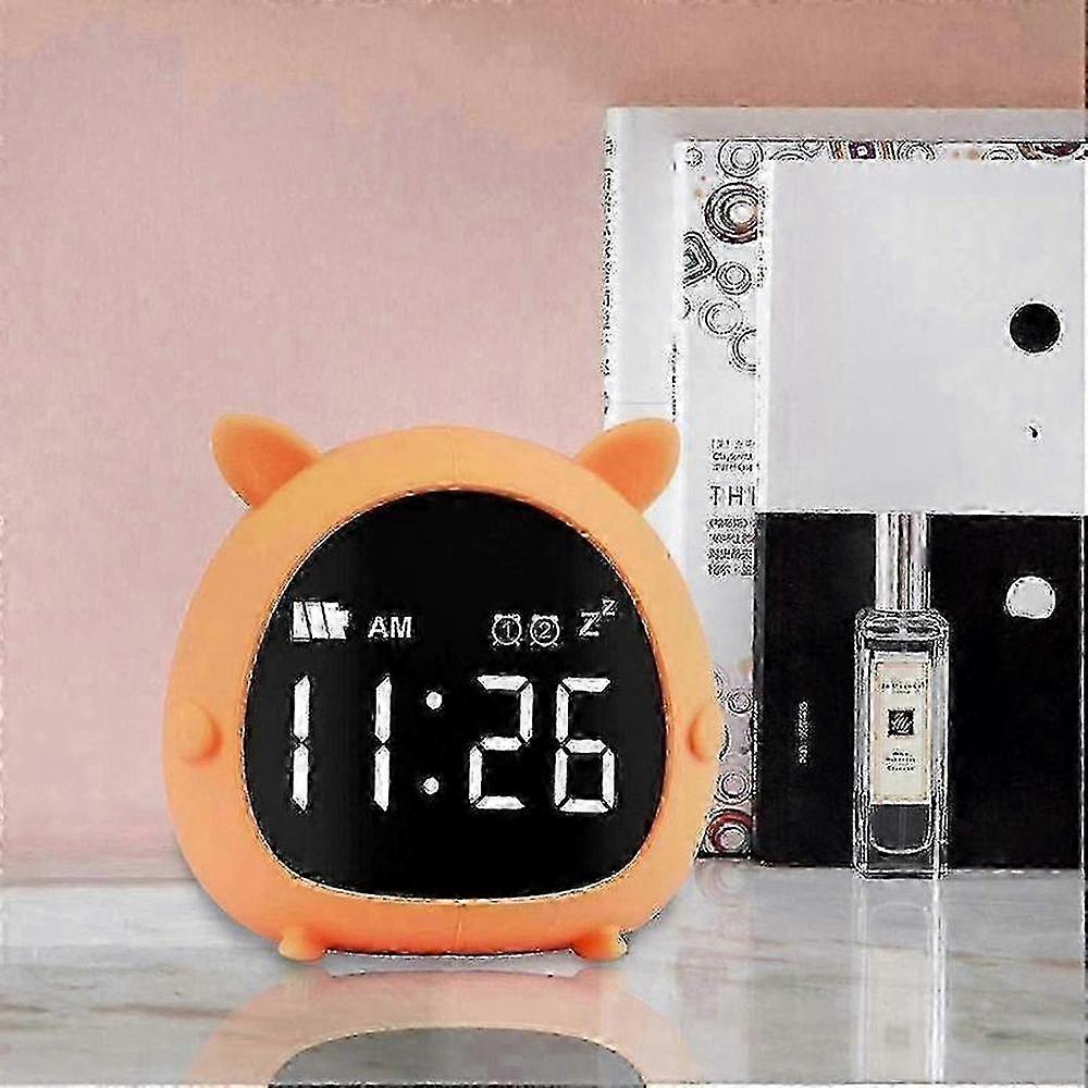 Children's LED Digital Alarm Clock with Snooze, Countdown Timer, and Silent Operation
