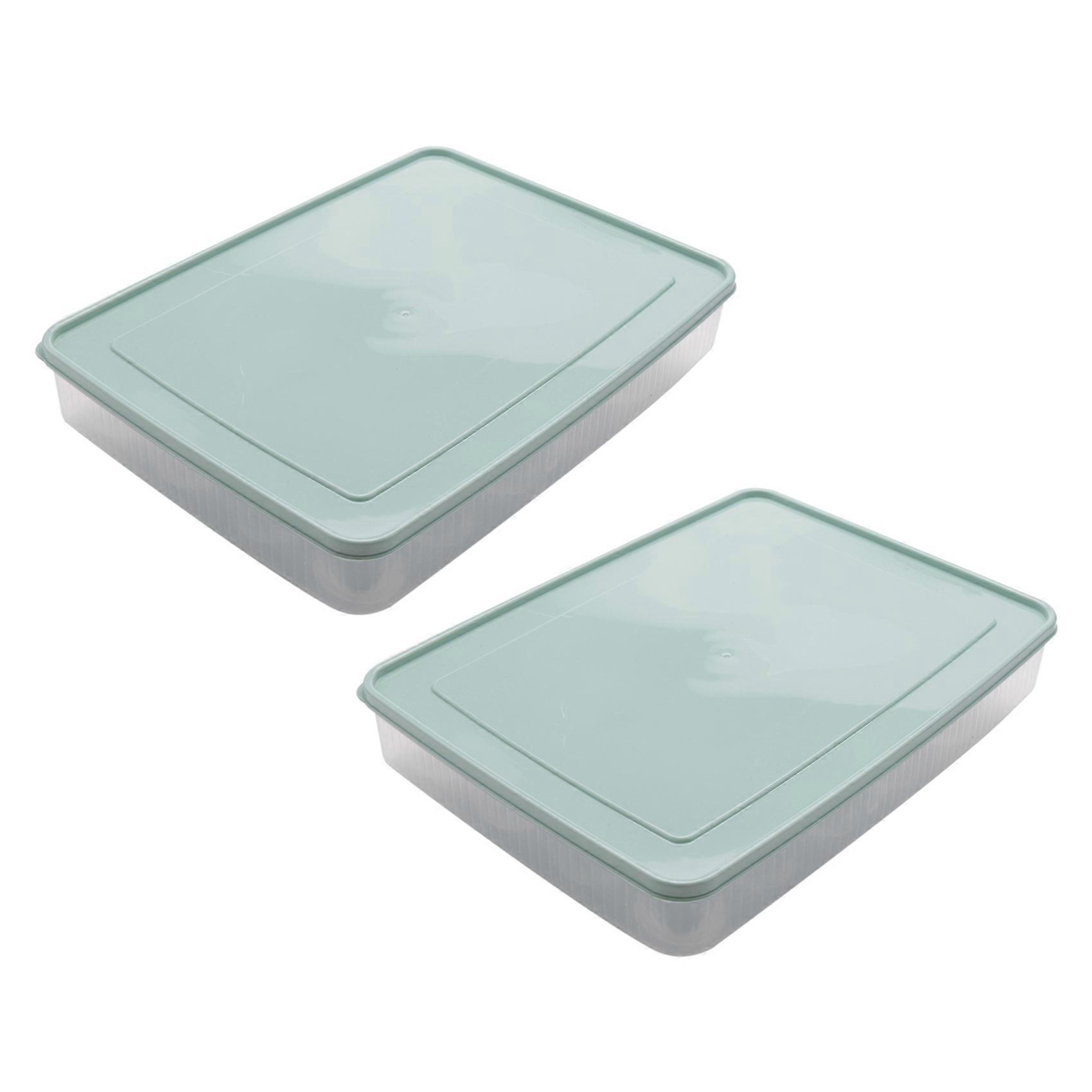 plastic Egg box kitchen egg storage box 24 Grid Eggs holder Stackable freezer storage organizers egg