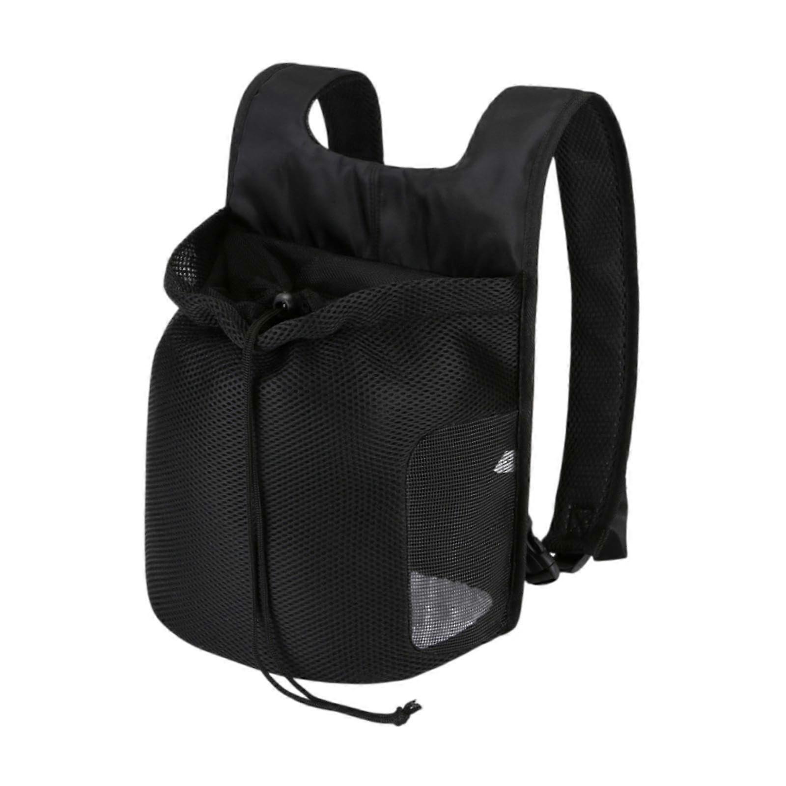 Cat Backpack Carrier with Spacious Interior and Breathable Mesh for Camping and Hiking, Large