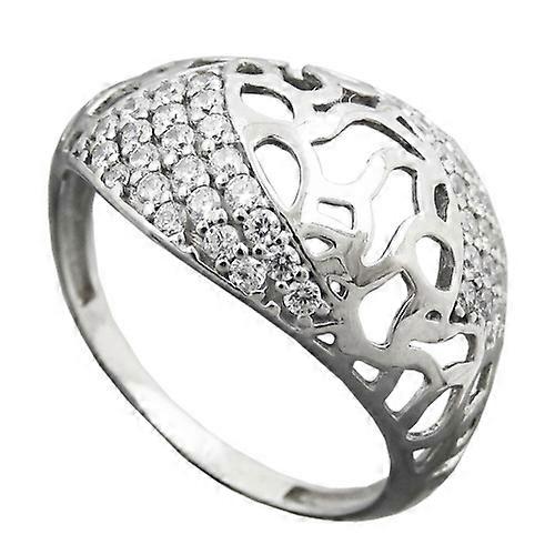 Ring, mit Zirkonias, Silber 925