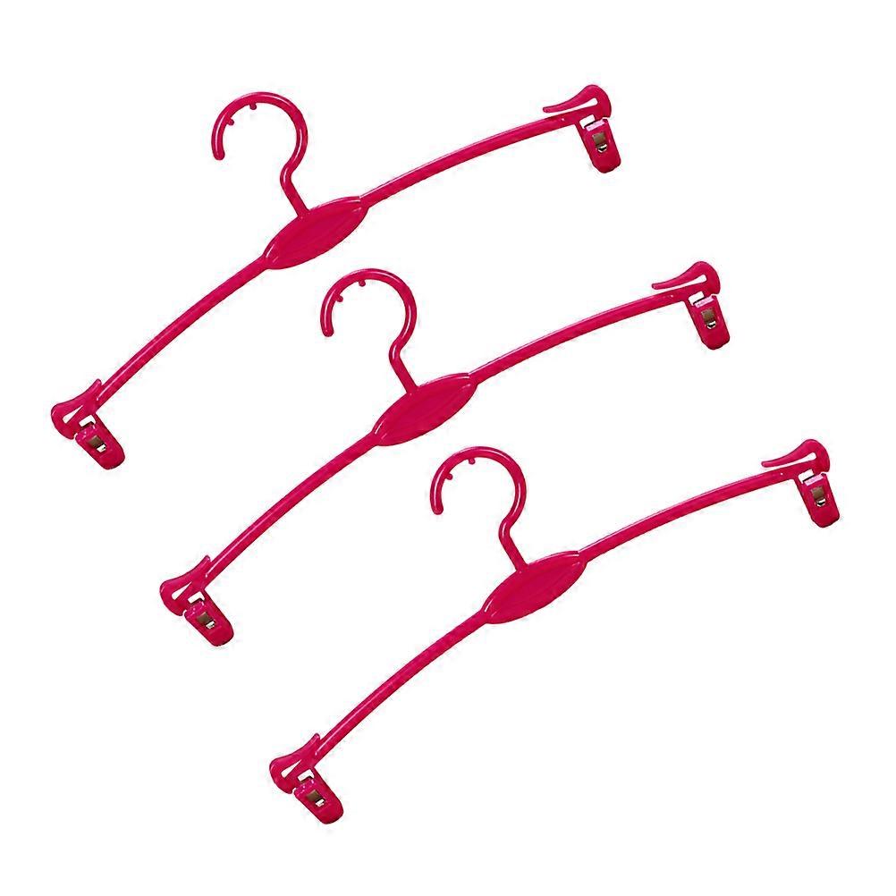 Underwear Hanger Plastic Bra Support Rack for Laundry Drying with 30Pcs Clips