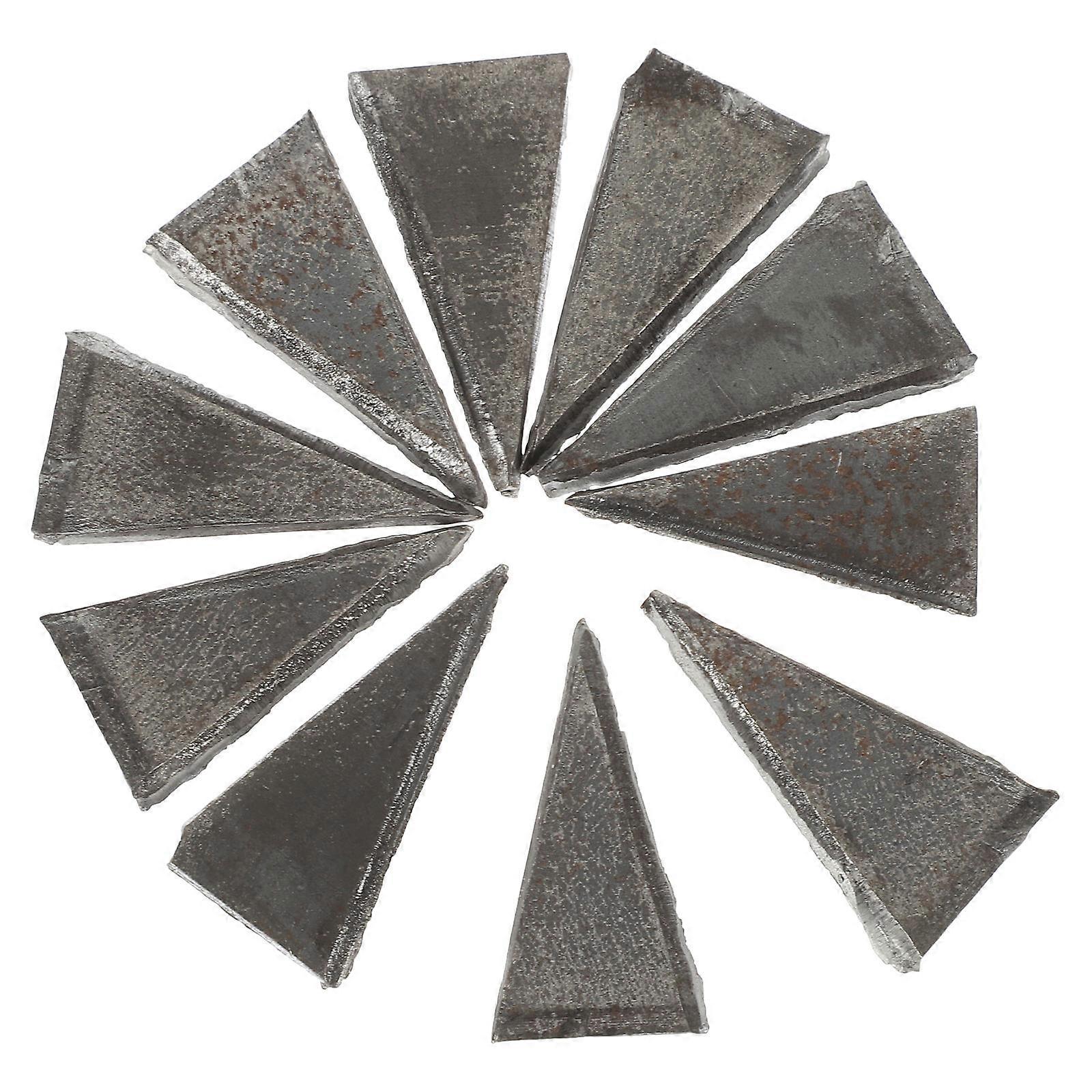 Wedge Carbon Steel Wedge for Fixing Tools 20Pcs Durable Installation Supply