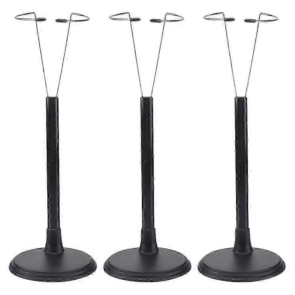 3-piece doll stand display stand, adjustable doll stand