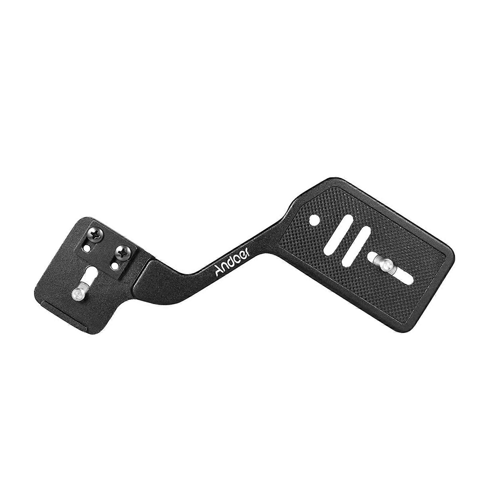Andoer Universal Aluminum Bracket Mount Holder Compatible With Camera Speedlite Flash Light with 1/4