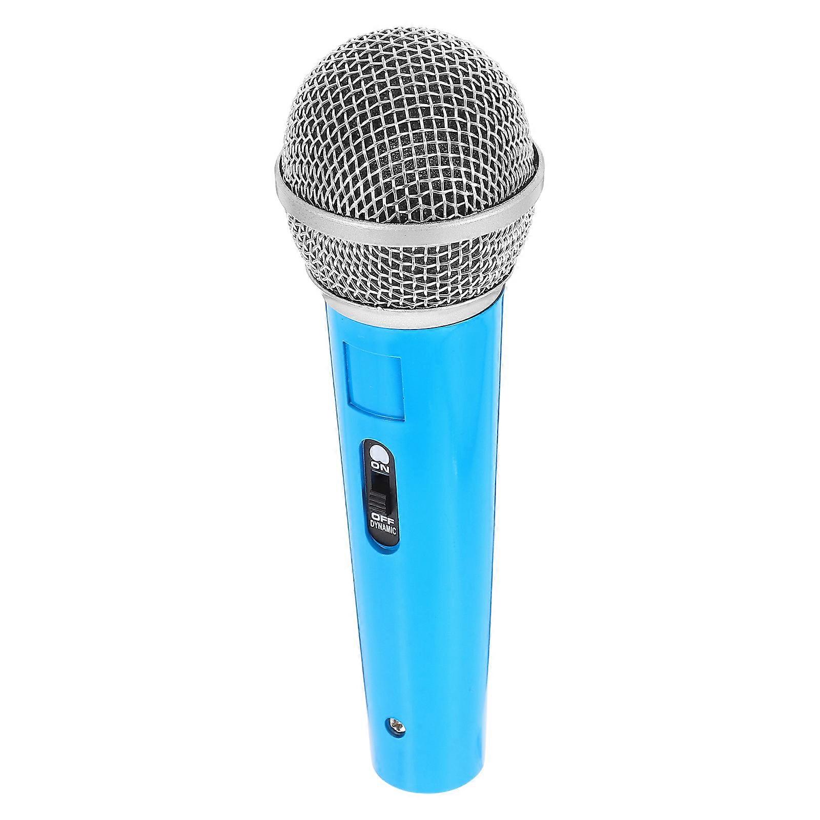 Plastic Microphone Prop Simulation Microphone Model for Kids 4Pcs