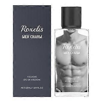 Premium herenparfum van 50 ml met houtachtige muskusnoten. Langdurige, hypoallergene geur voor dagelijks gebruik en als cadeau.