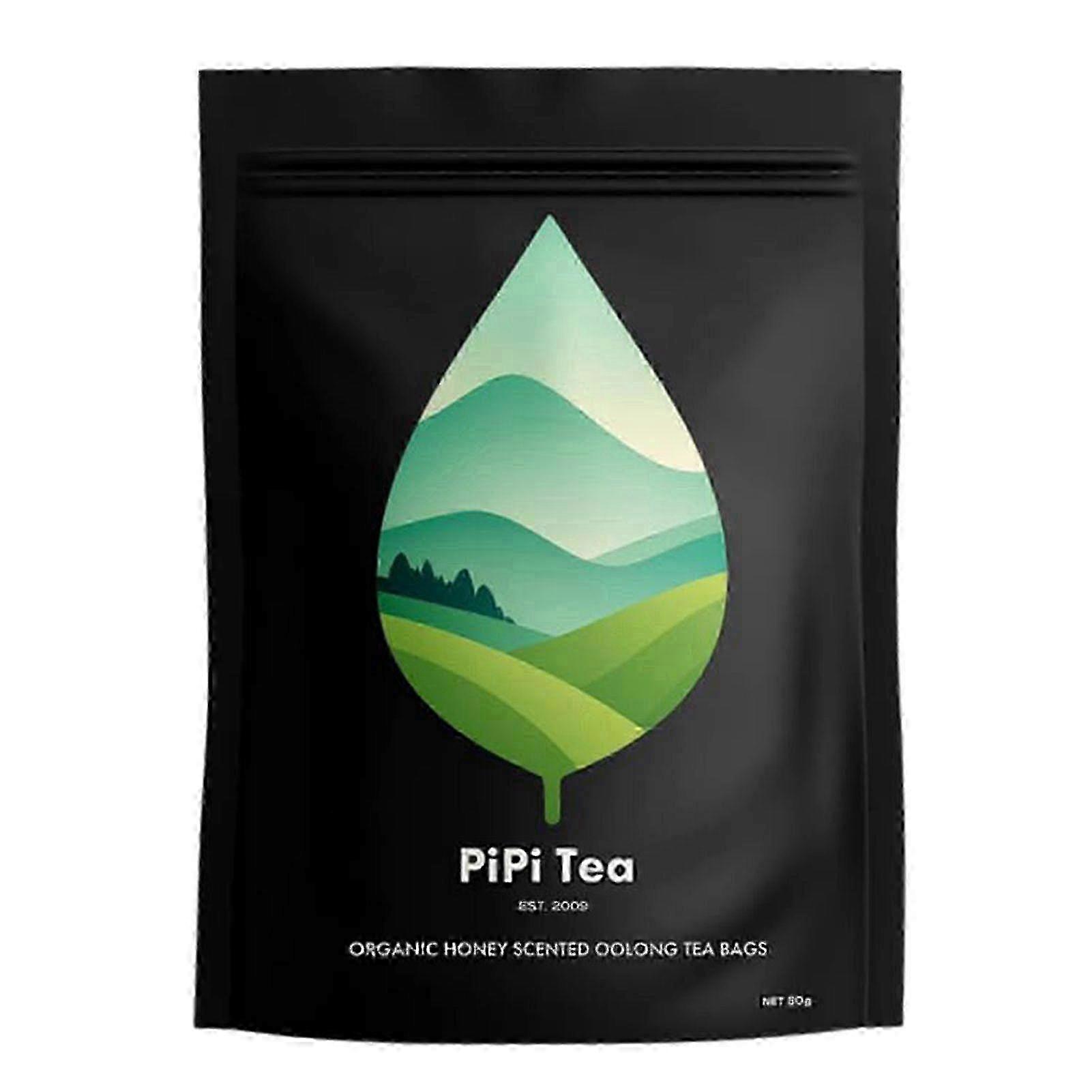 PiPi Tea Organic Honey Scented Oolong Tea Bags - Pipi Oolong Tea, Promotes Digestion and Metabolism for Men Women_vub