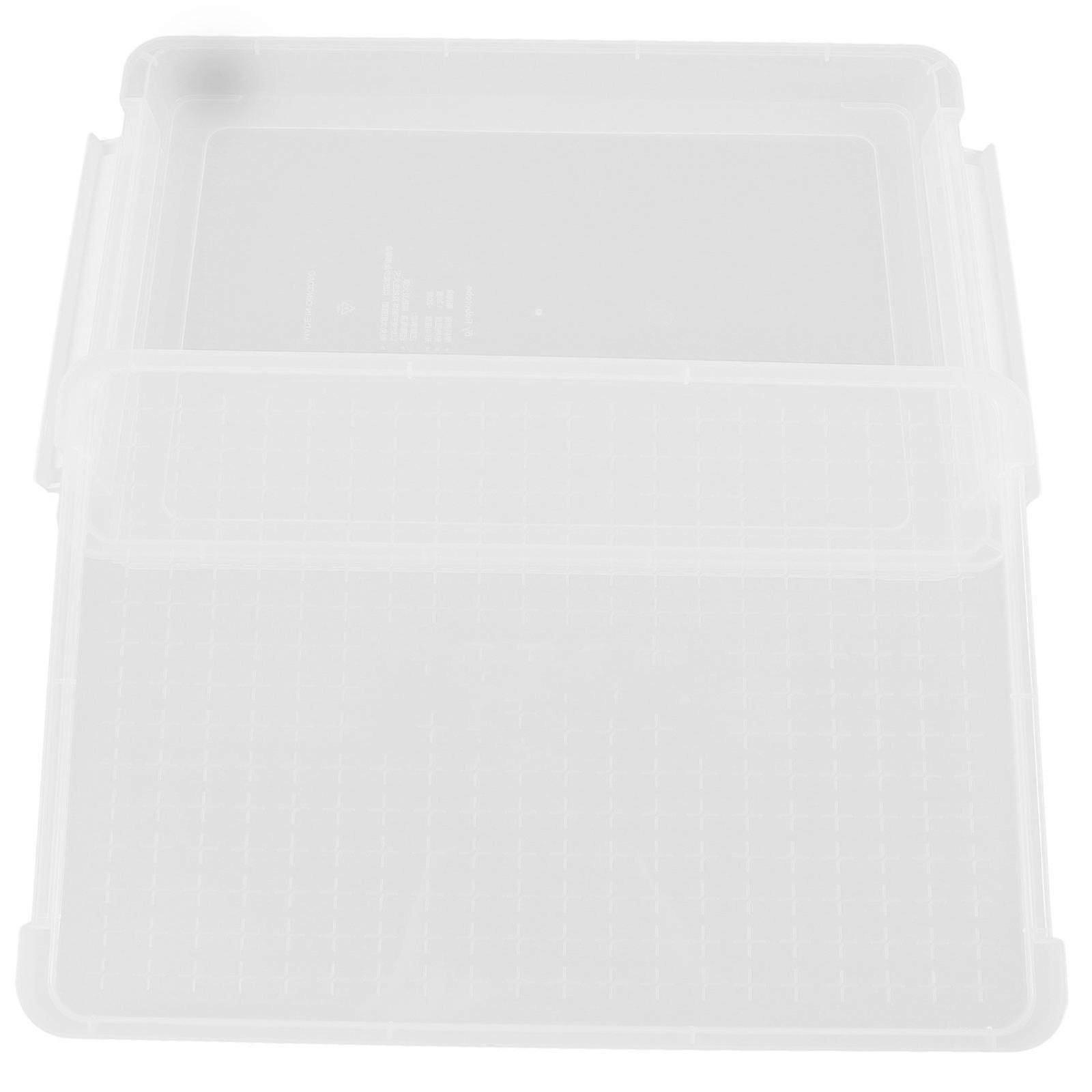 Document Storage Box Stackable File Organizer for Office Use