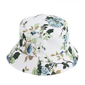 Sombrero de pescador reversible de doble cara con estampado unisex (HATF026)