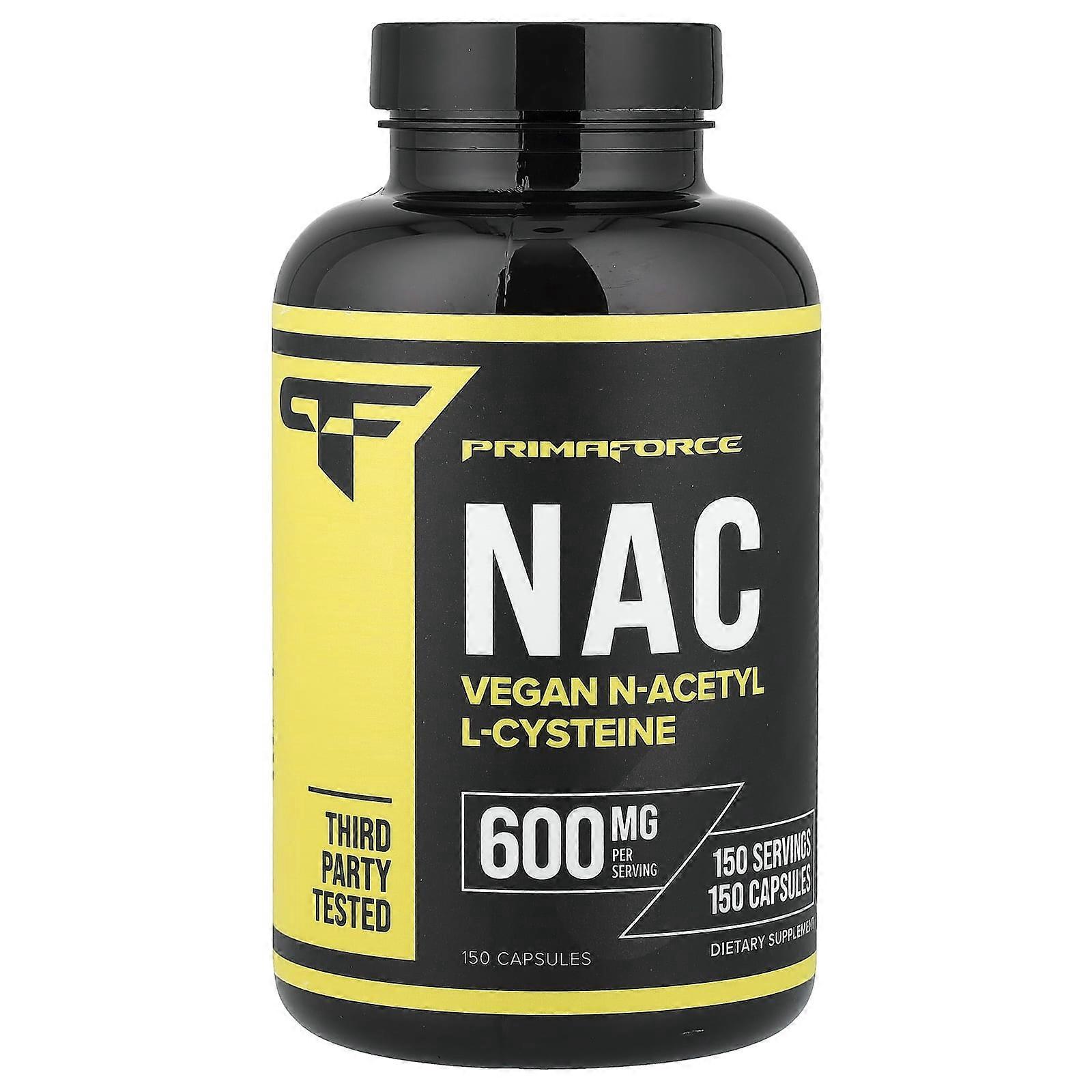 Primaforce, NAC, 600 mg, 150 Capsules