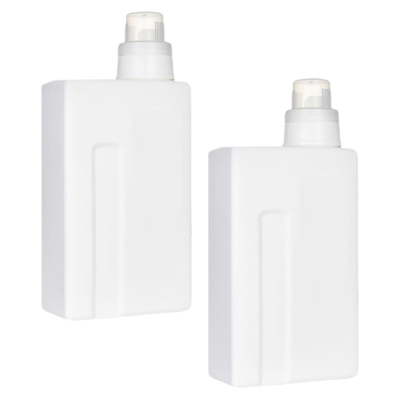 2pcs Empty Bottles Laundry Detergent Empty Bottles Reusable Refillable Bottles