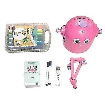 2025 Interactive Educational Drawing Robot, 100 Drawing Cards,intelligent Drawing Robot, Early Educational Drawing