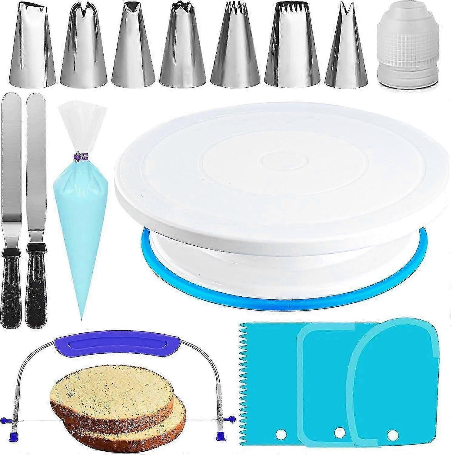 2026 Rotating Cake Turntable for Baking