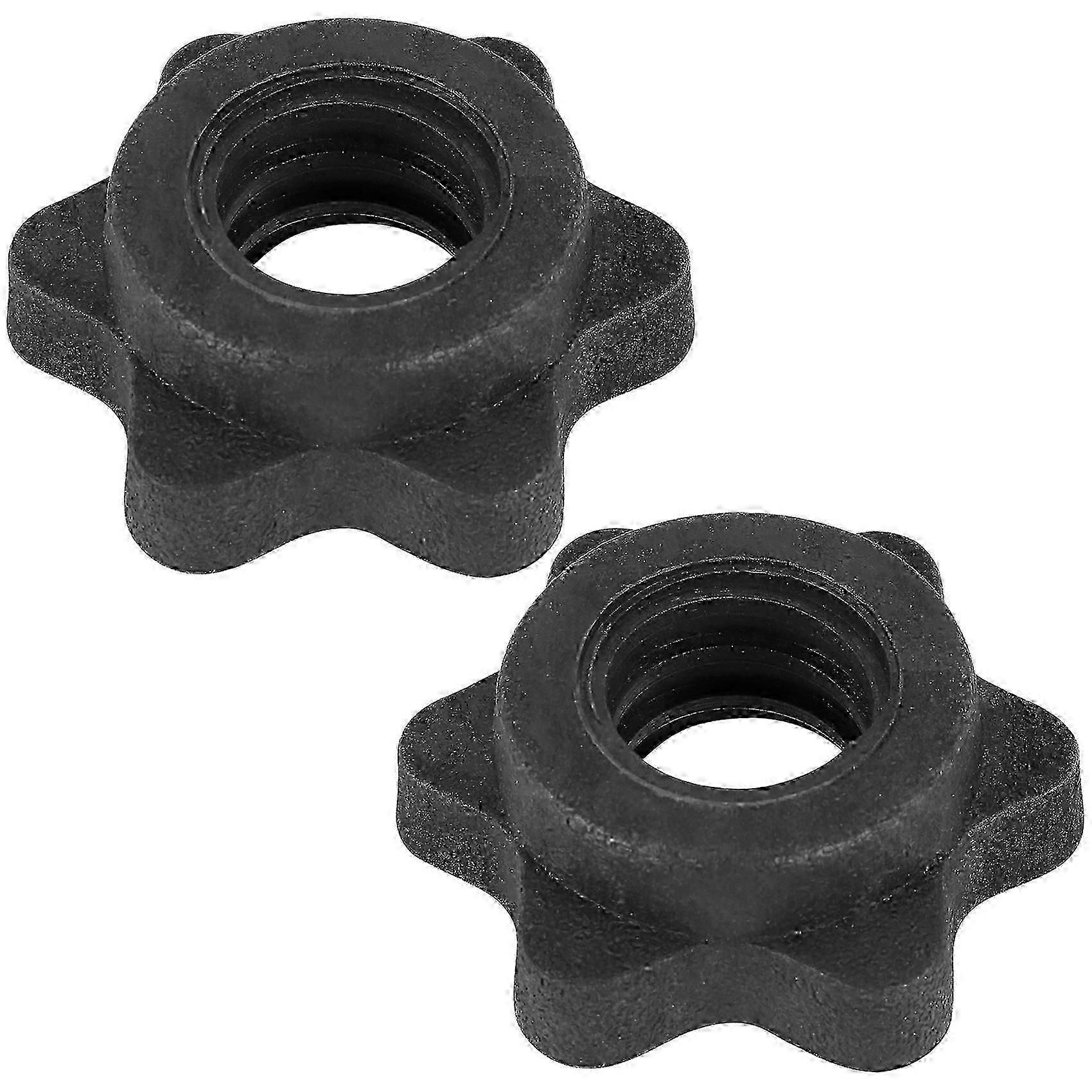 Hex Nut Dumbbell Collars for Barbell Training