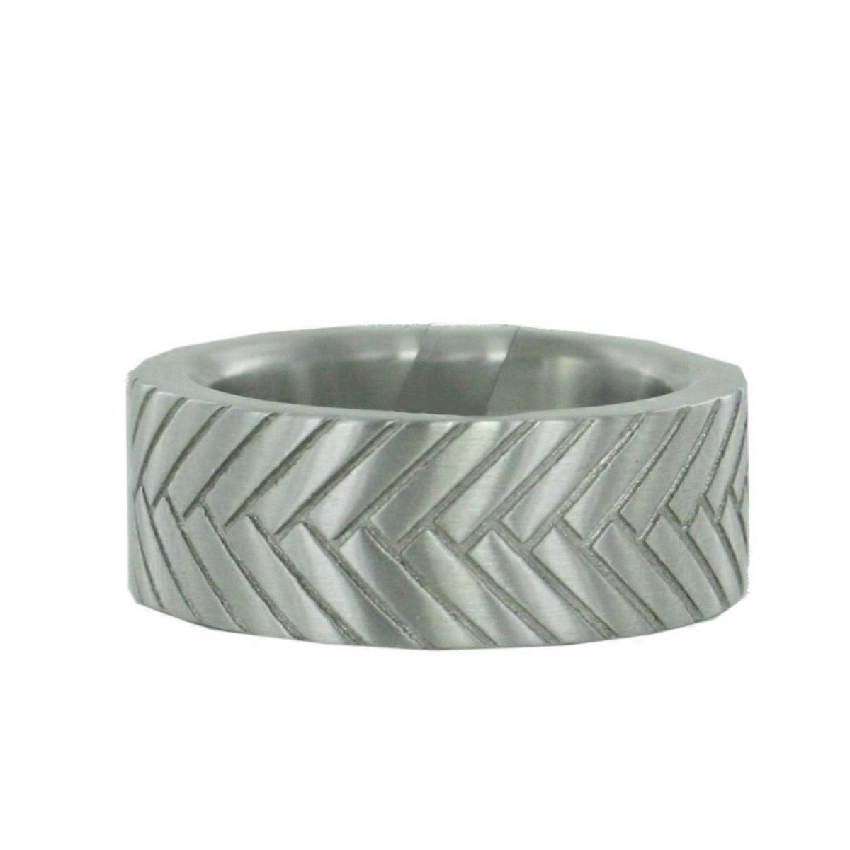 ESPRIT mænds ring rustfrit stål THREE-D Gr. 20 ESRG11285A200