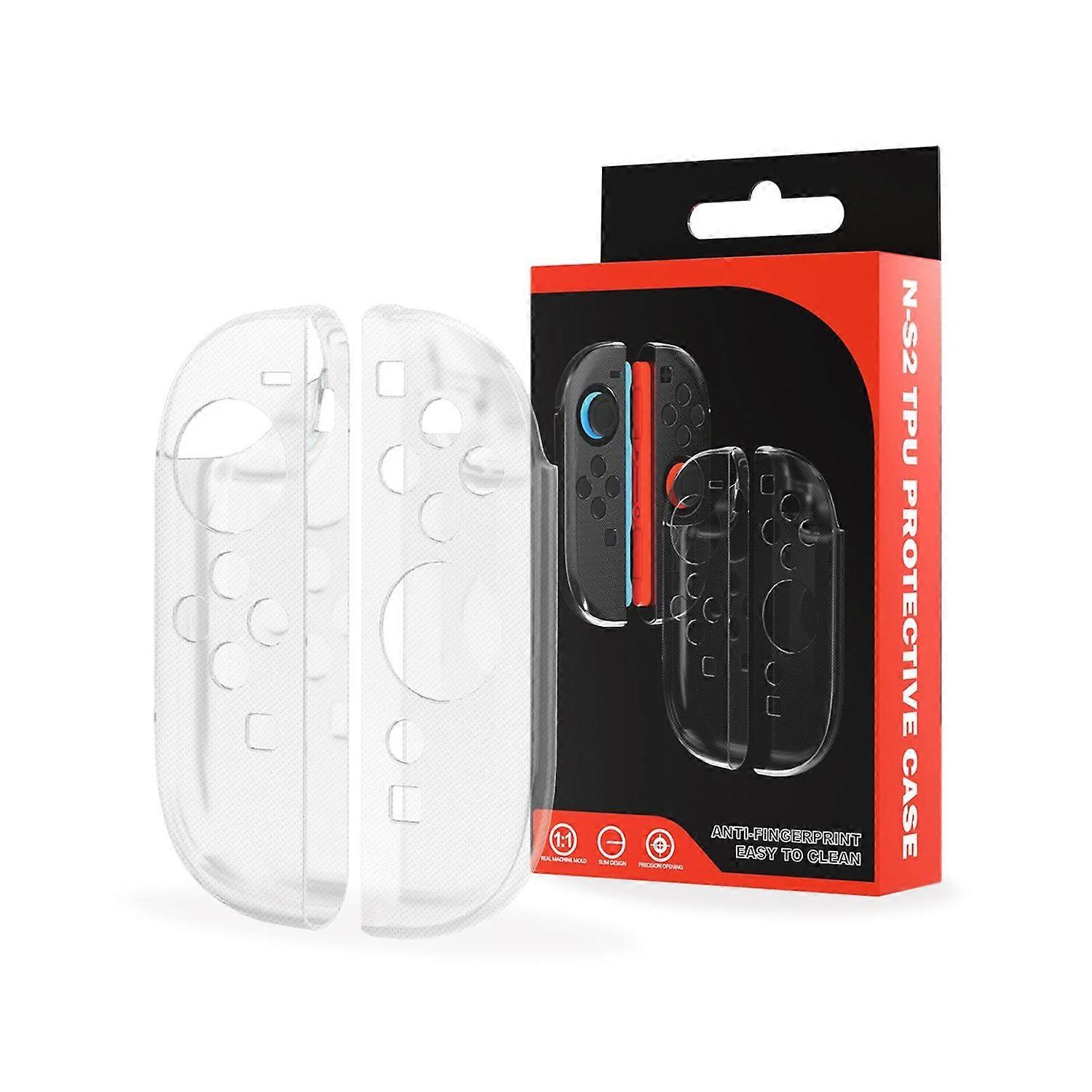 TPU Protective Case Soft Shell Transparent for Nintendo Switch 2 Joy-Con Controllers