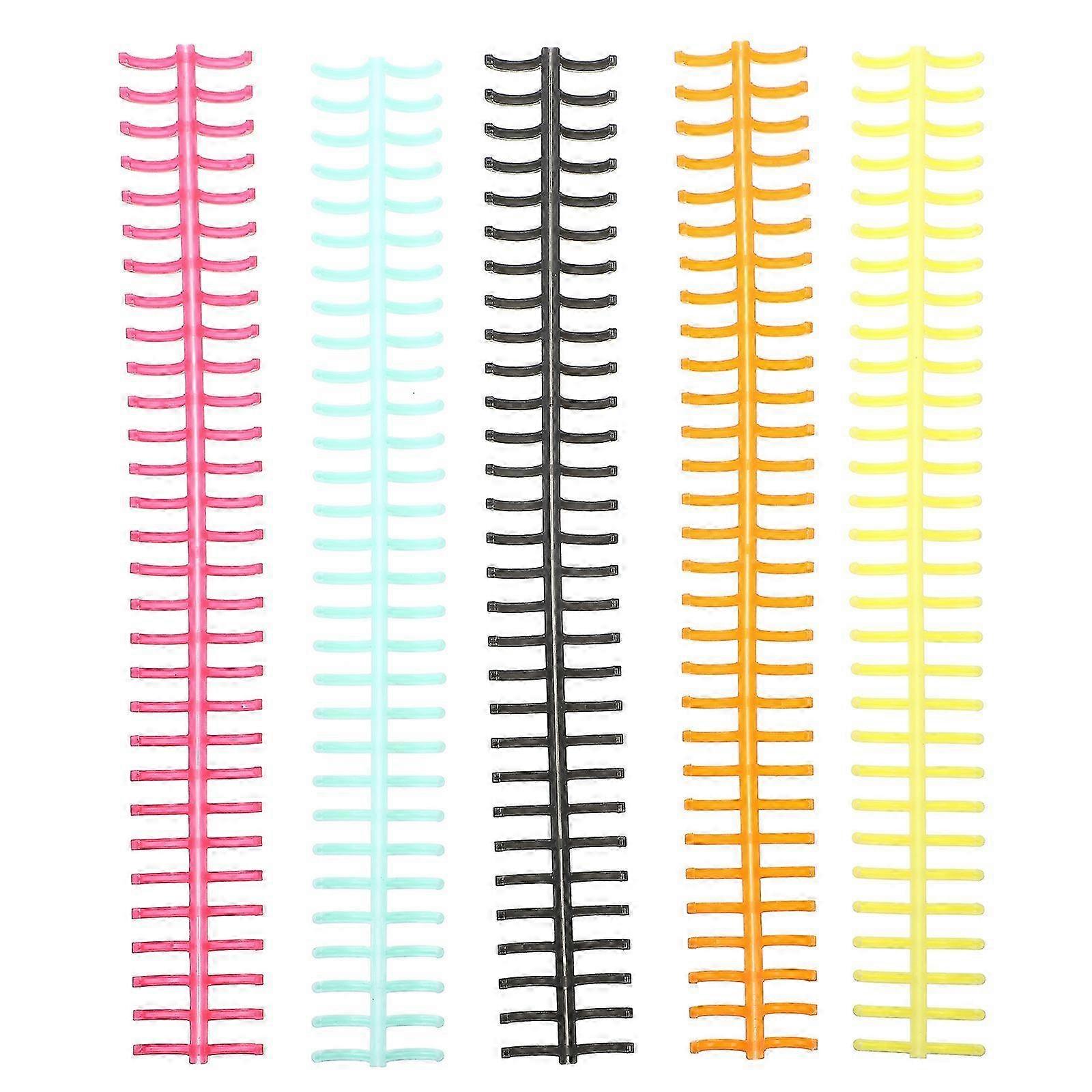 11Pcs Notebook Binding Spines Spiral Notebook Coils Spirals Comb Bindings