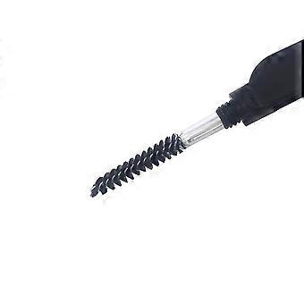 Eyebrow Comb Foldable for Makeup 2Pcs Stainless Steel with Plastic Handle