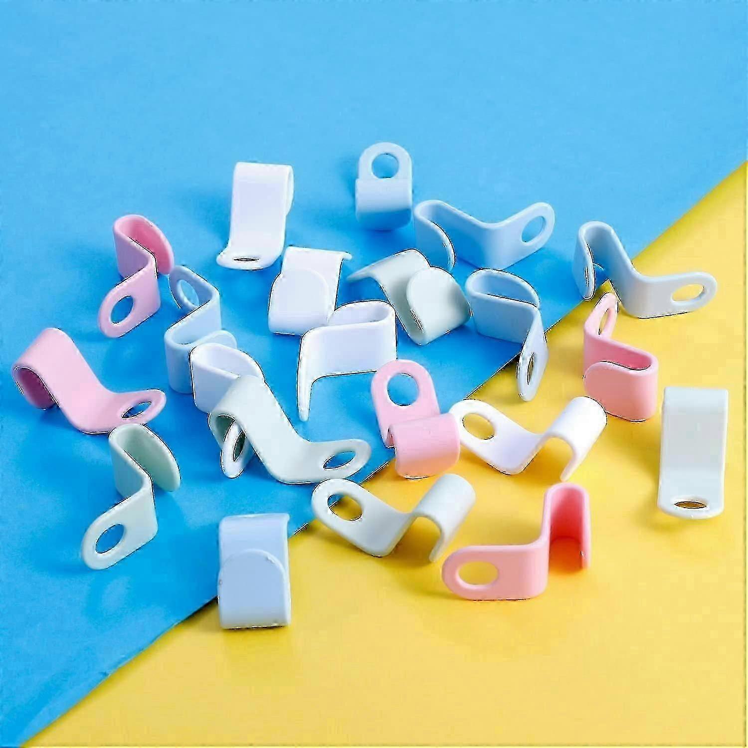 Multi-functional Durable Clothes Hanger Coupler Hooks, Multicolor Hanger Coupler Hooks Gift, 40PCS