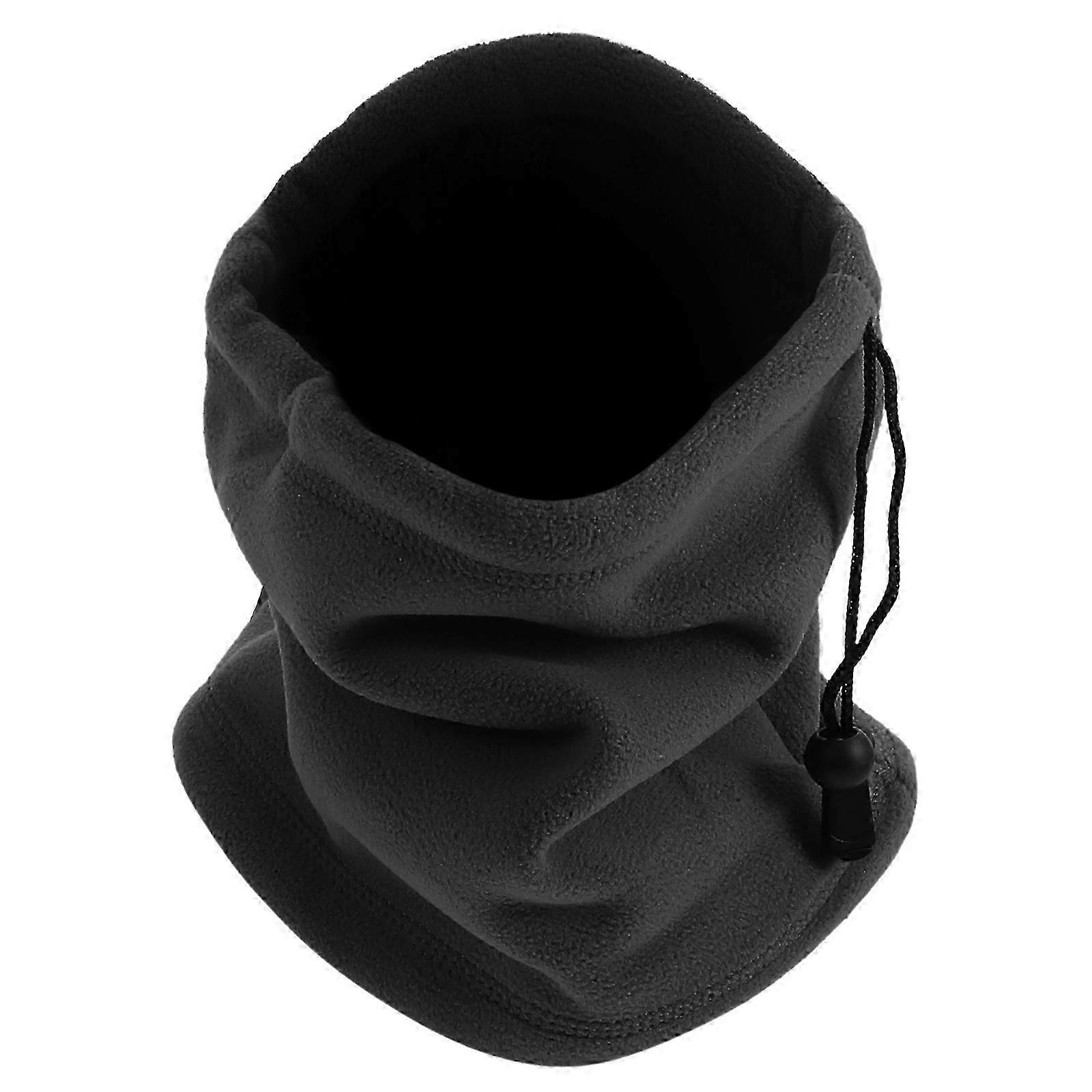 1Pc Warm Neck Cover Simple Neck Sleeve Outdoor Drawstring Neck Protector