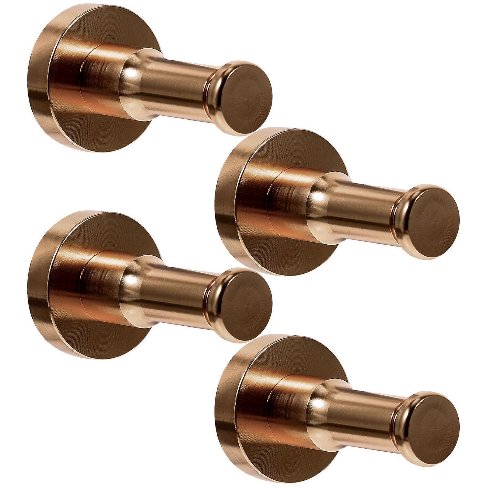 -Mounted Hook Metal Bathroom Hook for Storage 16Sets