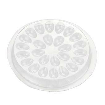 Eyelash Extension Glue Holder Set with Flower Cups and Protective Silicone Pads, 10 Pcs
