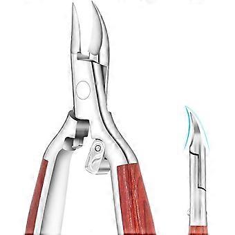 Toenail Clipper for Thick or Ingrown Nails,Heavy Duty Nail Clipper Cutter for Fingernails Toenails,Podiatrist Toenail Nipper Grooming Tool,Sharp Blade