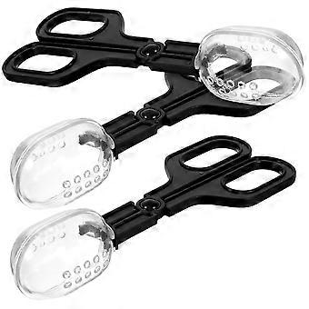 3pcs Plastic Hamster Poop Guinea Pig Poop Holder Small Pet Wastes Scoop Plastic Poop Scoops-Good