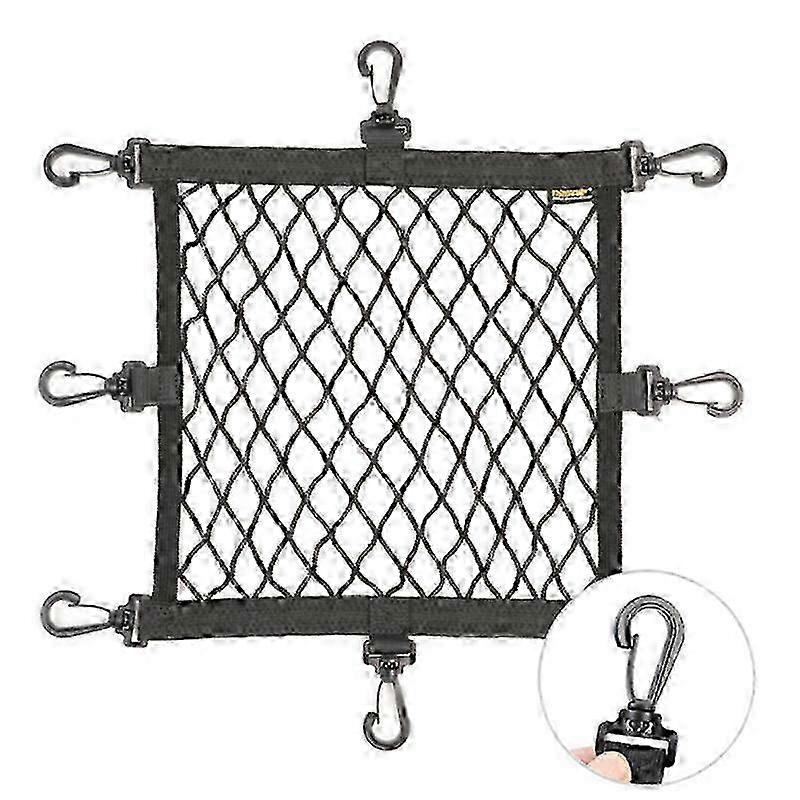 Adjustable Helmet Holder Net with 8 Hooks
