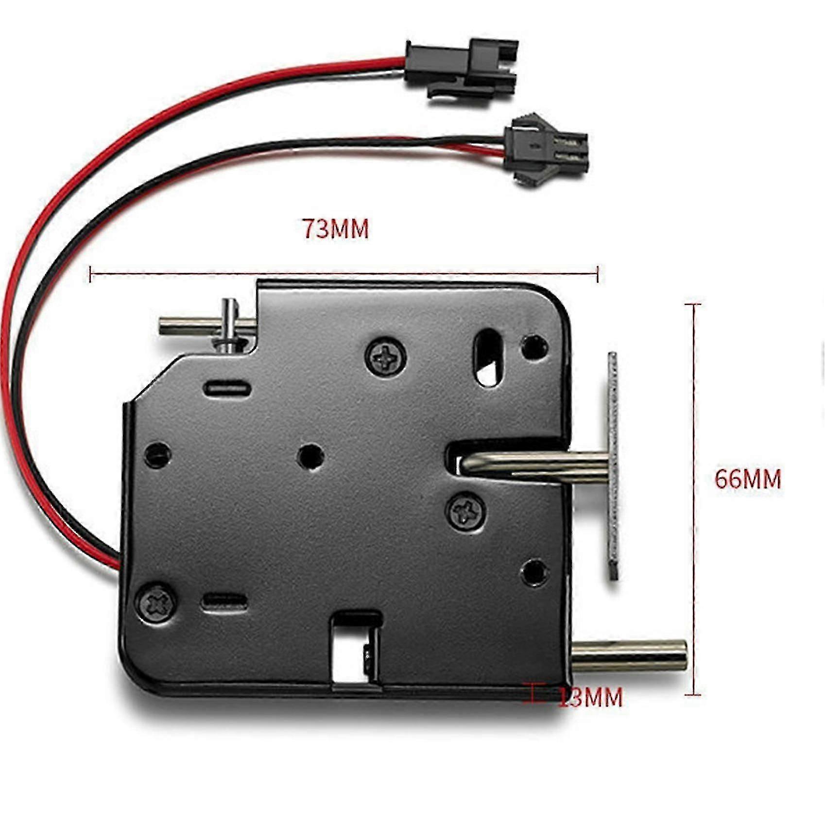 12v 2a Intelligent Electronic Control Electromagnetic Lock, Locker Cabinet Lock, Access Control Sys