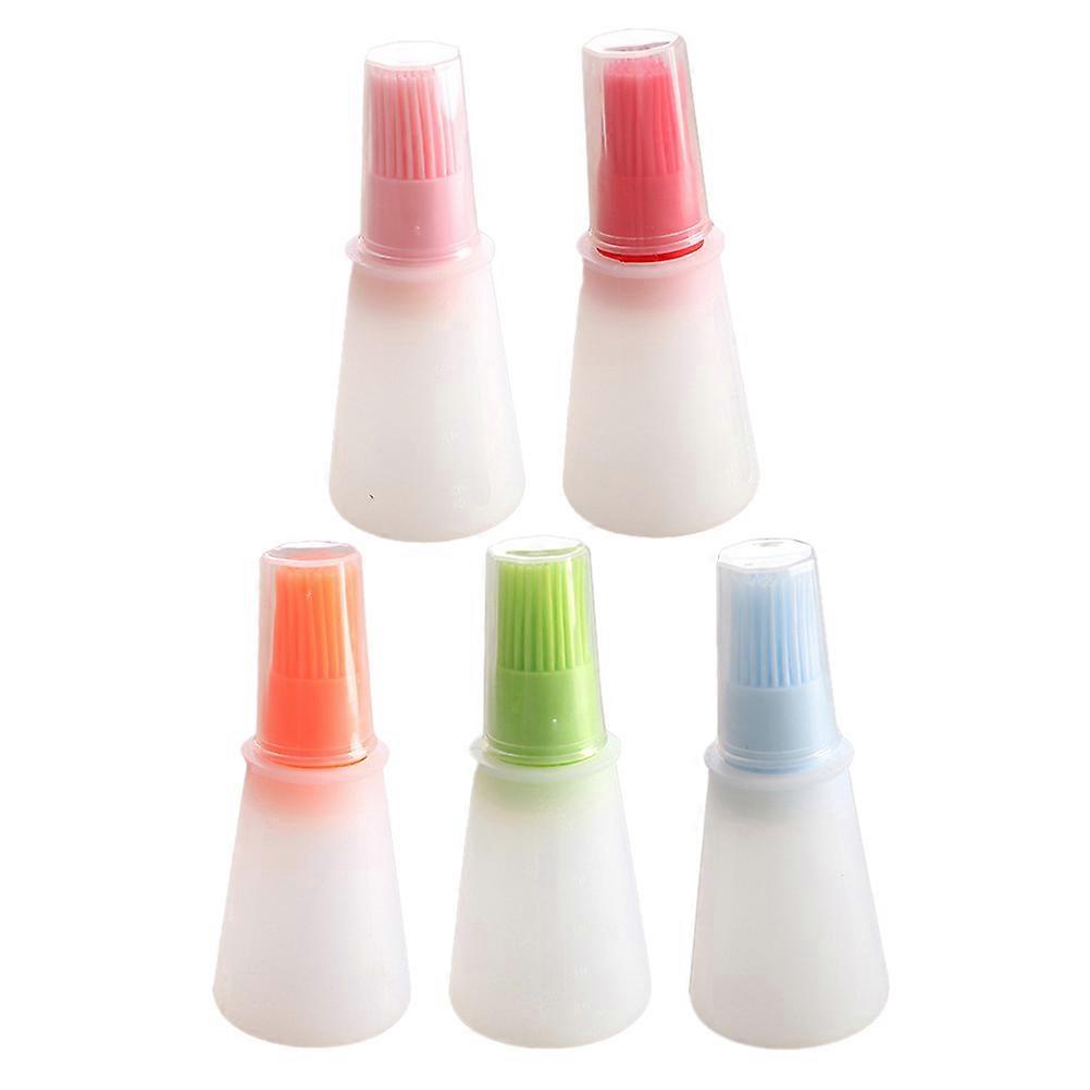 Silicone Oil Bottle Brush for Bbq Use 1Set Assorted