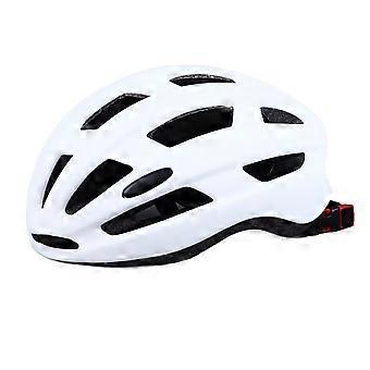Bike Helmet for Adults Men Women PC EPS Adjustable Breathable Cycling Helmet for Mountain Road Bike WhiteYMQX)