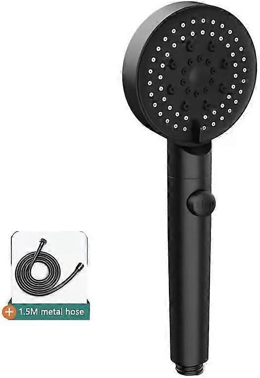 6-Function Low-Pressure Handheld Shower Head