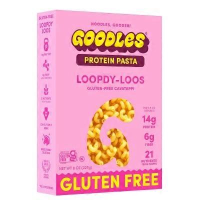 Goodles, pâtes sèches sans gluten, format "loopdy-loos" - 227 grammes.