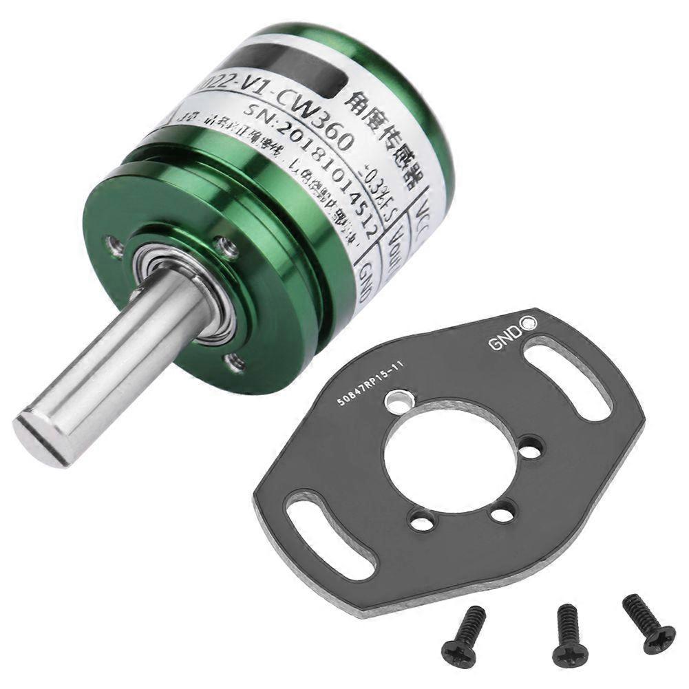 Resolution 0.0880?360 Degrees Rotatable Hall Angle Sensor 0?5V Output Full Circle 12Bit YEMAA