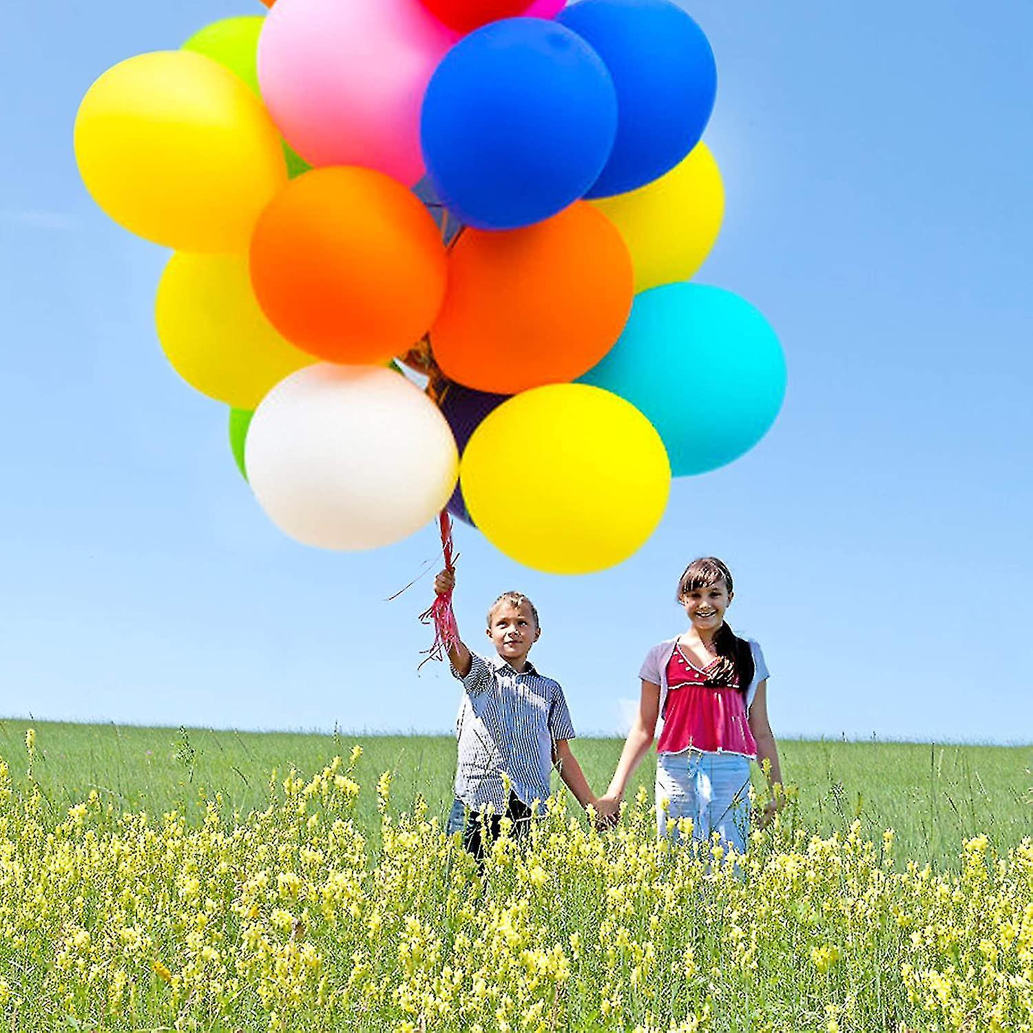 10pcs Ballon gonflable géant, Grand ballon multicolore