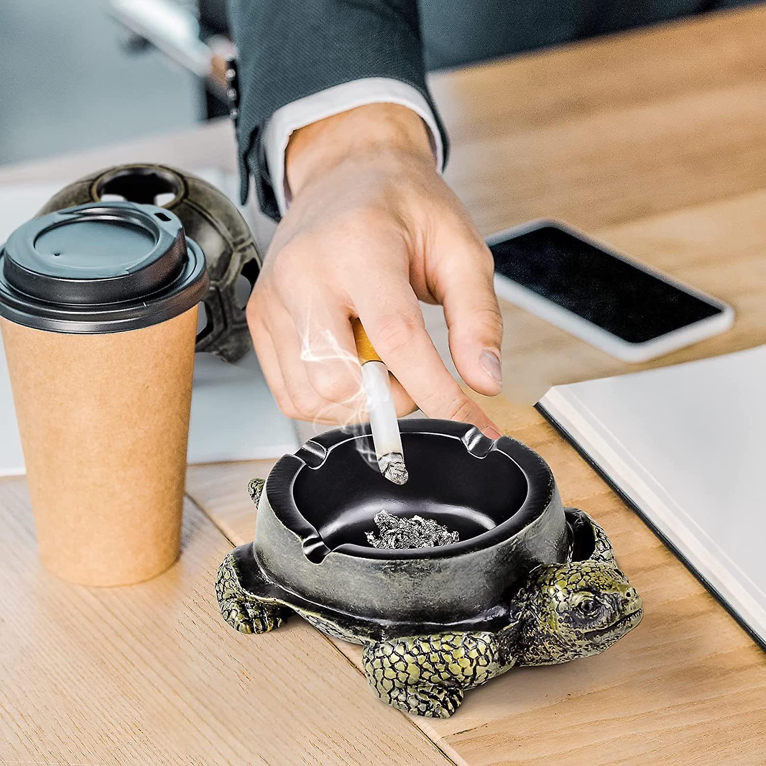 Turtle Ashtray for Cigarettes Creative Turtle Ashtray Crafts Decoration