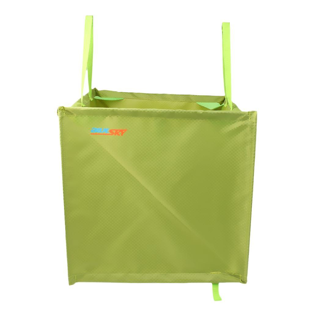 Folding Climbing Arborist Throw Line Throw Weight Bag Storage Cube Green
