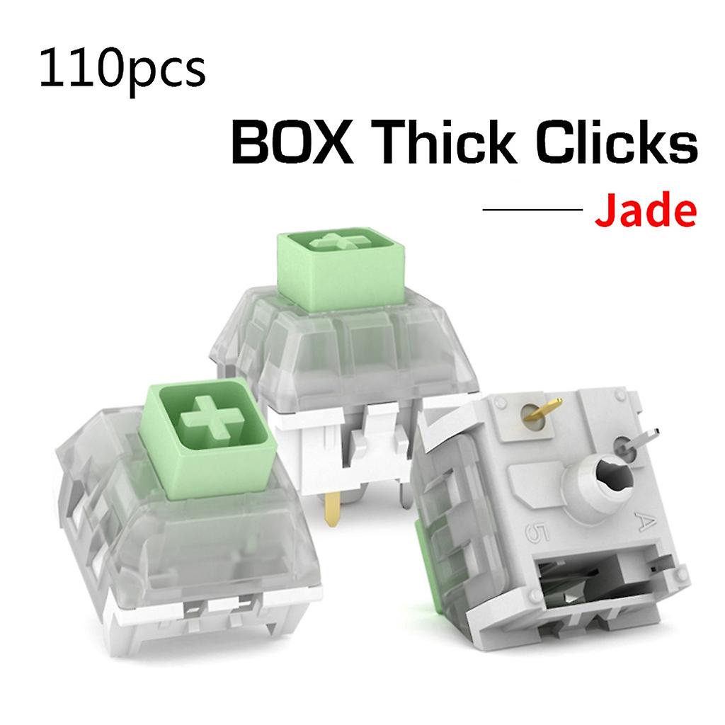 Jade Navy Five-pin Custom Switch Emerald Deep Blue Mechanical Keyboard